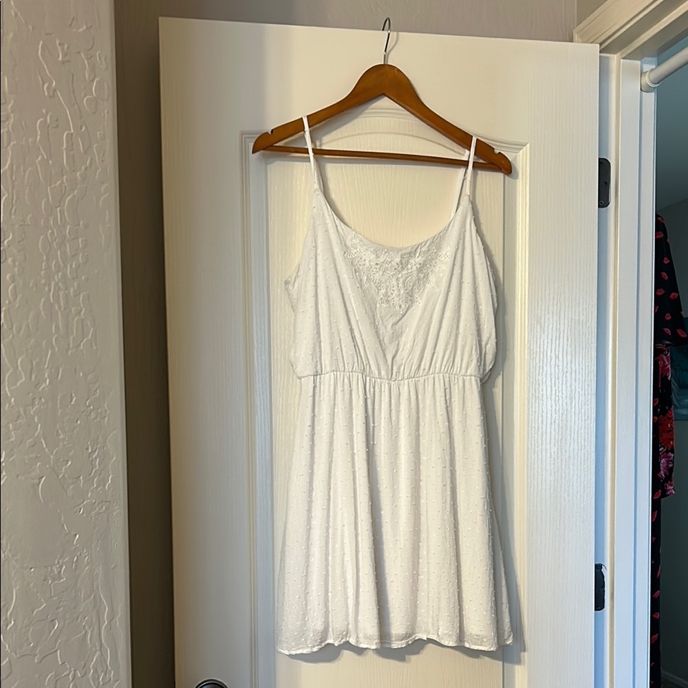 Rewind White Summer Dress